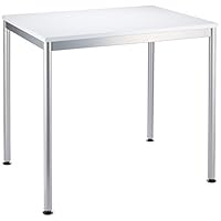 Amazon.co.jp: ナカバヤシ テーブル オフィスデスク 100x60cm